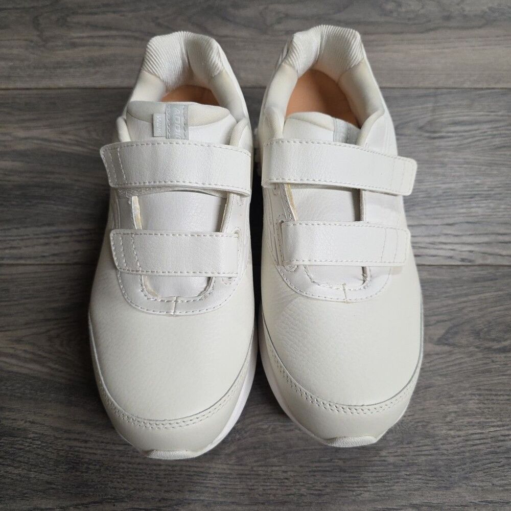 Brooks Women's Addiction Walker White Size 9D 2-V-Strap Sneakers 1103201D142 - Picture 5 of 8